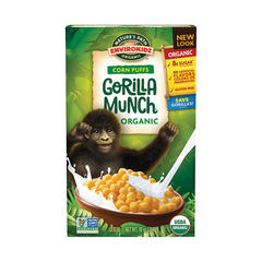 Envirokidz Organic Gorilla Munch Corn Puffs 284g Corn Puffs