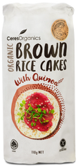 Organic Brown Rice with Quinoa 110g Cruncy Cakes