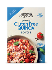 Organic Quinoa Spirals 250g Gluten Free Pasta