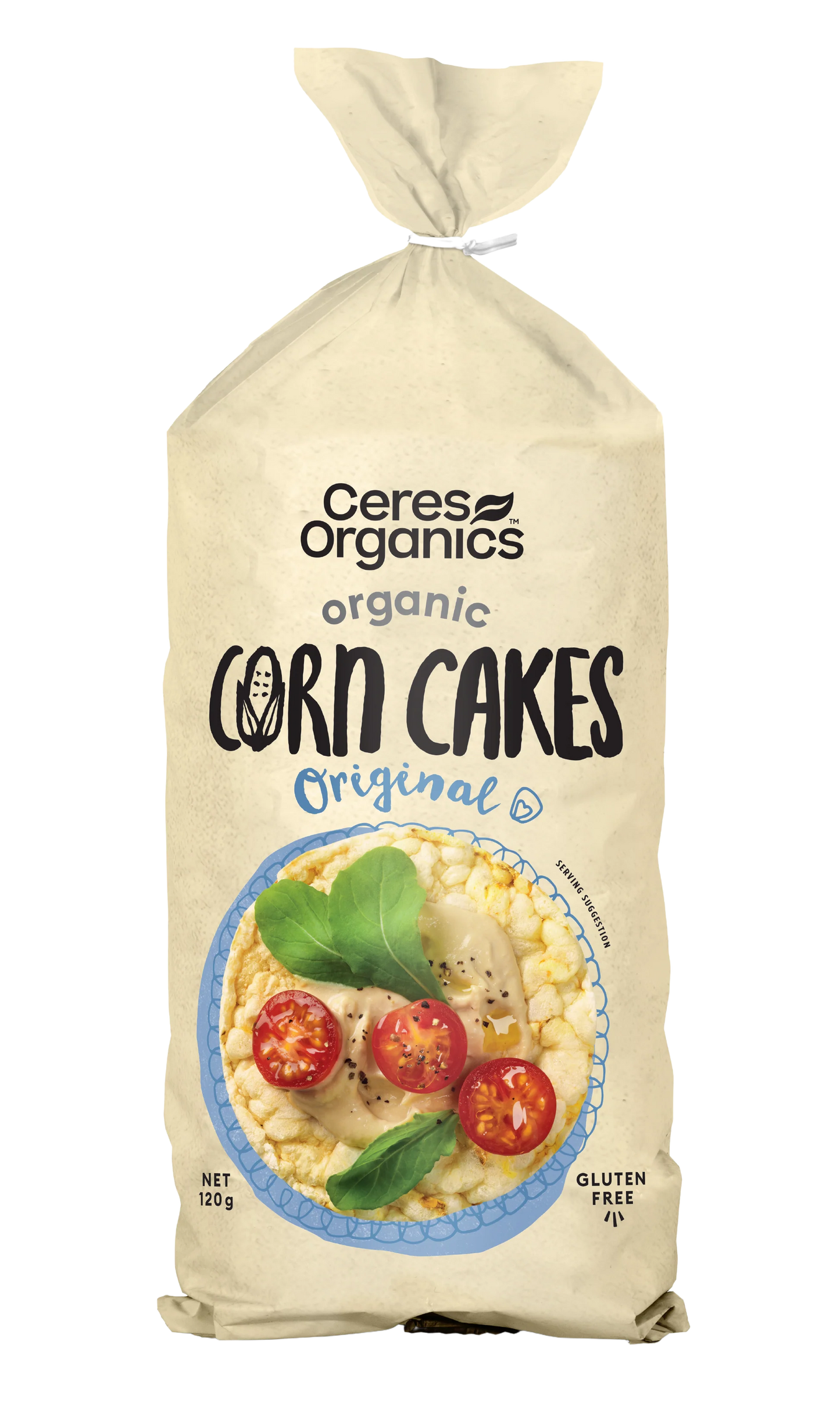 Organic Corn Cakes 120g Gluten Free Corn Cakes