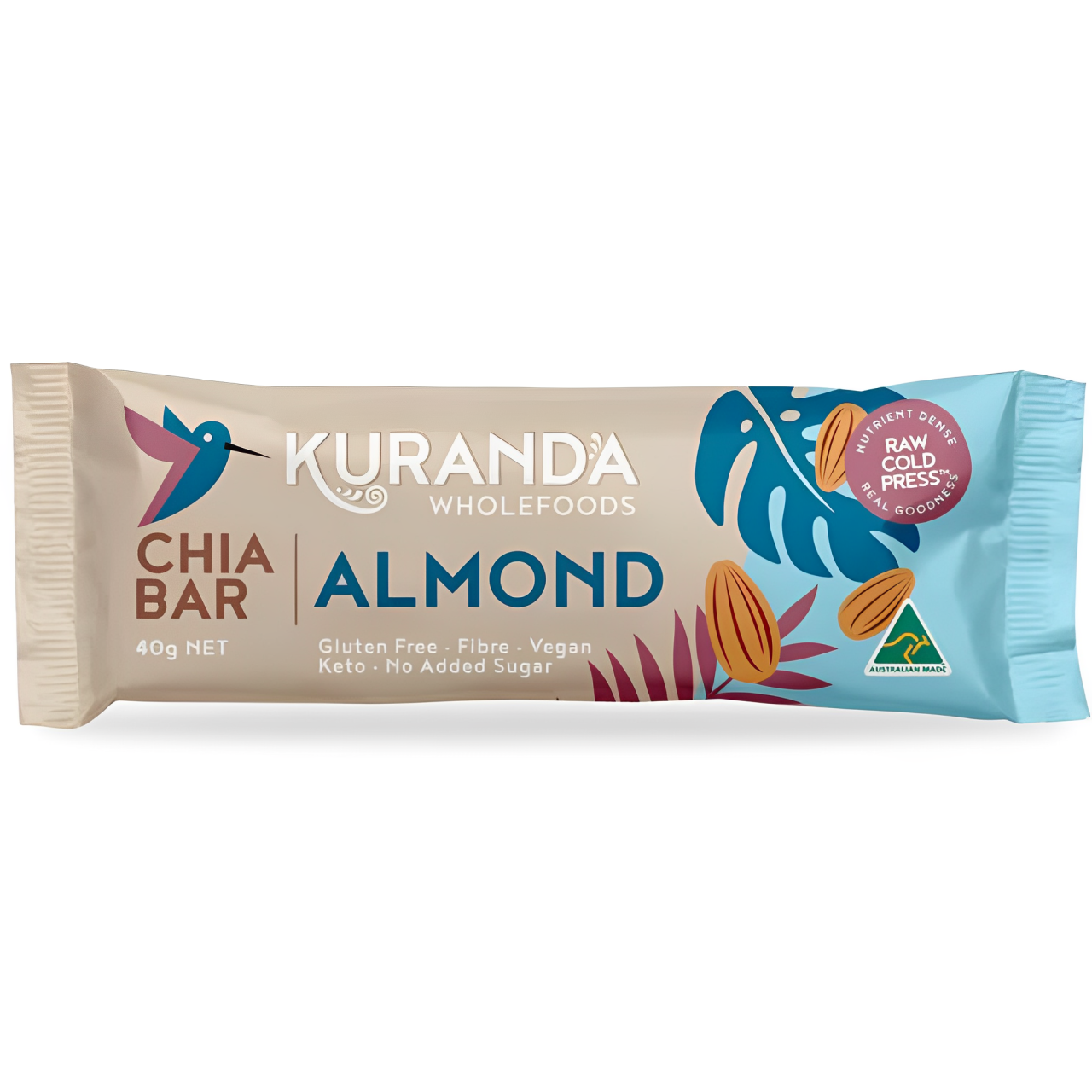 Almond 40g Chia Bar