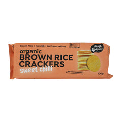 Organic Brown Rice Sweet Chilli 100g Crackers