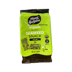 Organic Roasted Sea Salt 5g Seaweed Snack