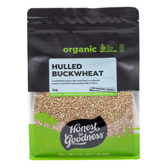 Organic 1kg Hulled Buckwheat