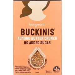 Almond Butter Crunch 400g Buckinis