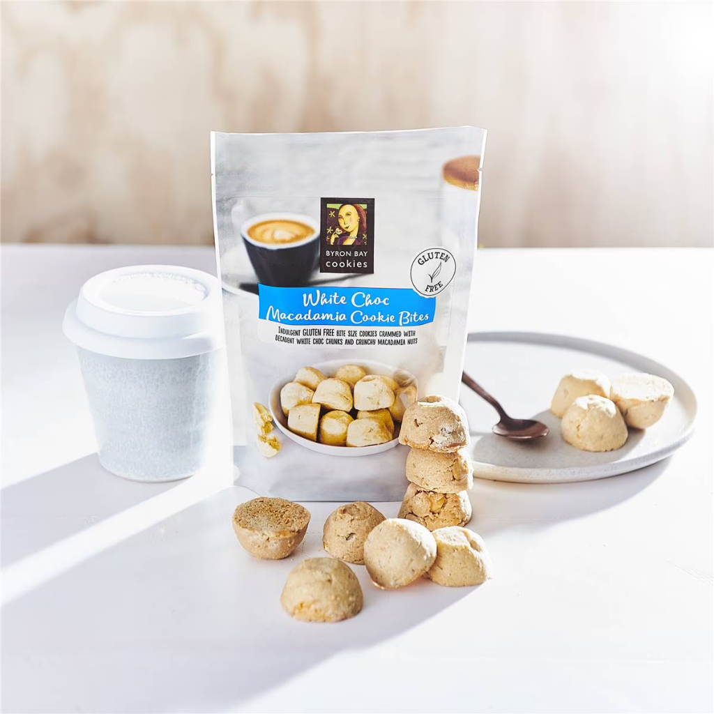 White Choc Macadamia 100g Gluten Free Cookies