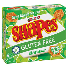 Barbecue 110g Gluten Free Shapes