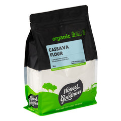 Organic Cassava Flour 1kg Gluten Free Flour