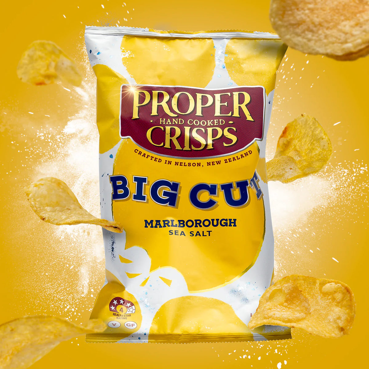 Big Cut Malborough Sea Salt 140g Crisps