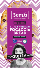 Foccacia Rosemary and Olive 250g Gluten Free Bread