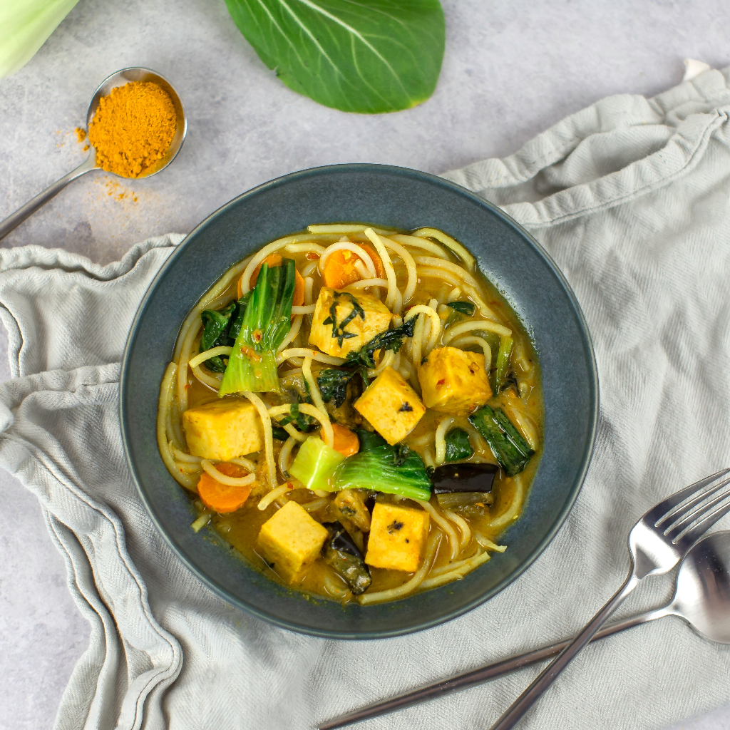 Tofu Laksa w/ Rice Noodles 380g Prepared Meal