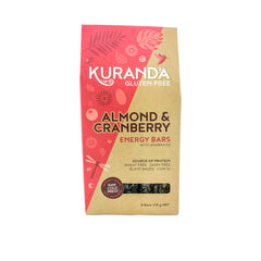 Almond & Cranberry 175g Energy Bars