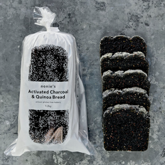 Activated Charcoal & Quinoa Bread (Large) 1.1kg Gluten Free Bread